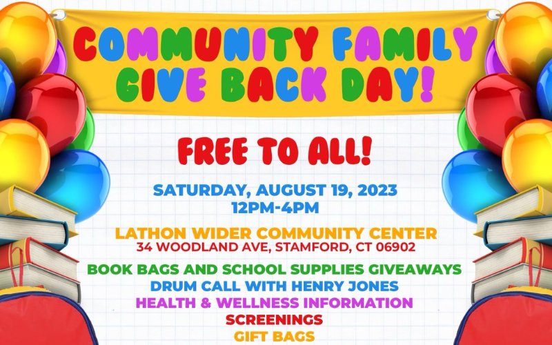 Community Family Day is around the corner! Free to all!
