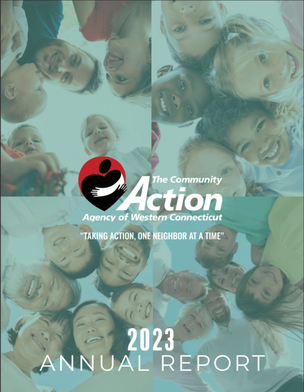 The Community Action Agency of Western Connecticut Annual Report Year 2022 Front Page